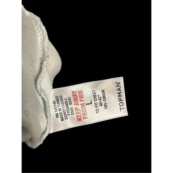 Nordstrom men Topman stretchy graphic old skool Bad boys t-shirt size Large Good - Picture 10 of 12